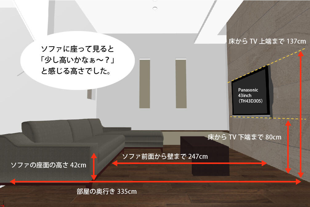 壁掛けTVと壁内配線は新築時にやってほんとよかったです ダイワハウスXEVOΣで家を建てた記録 in 2018