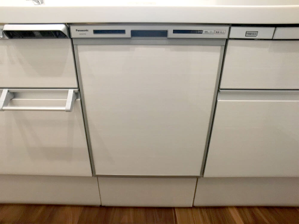 Web内覧会-キッチンの食器洗い乾燥機